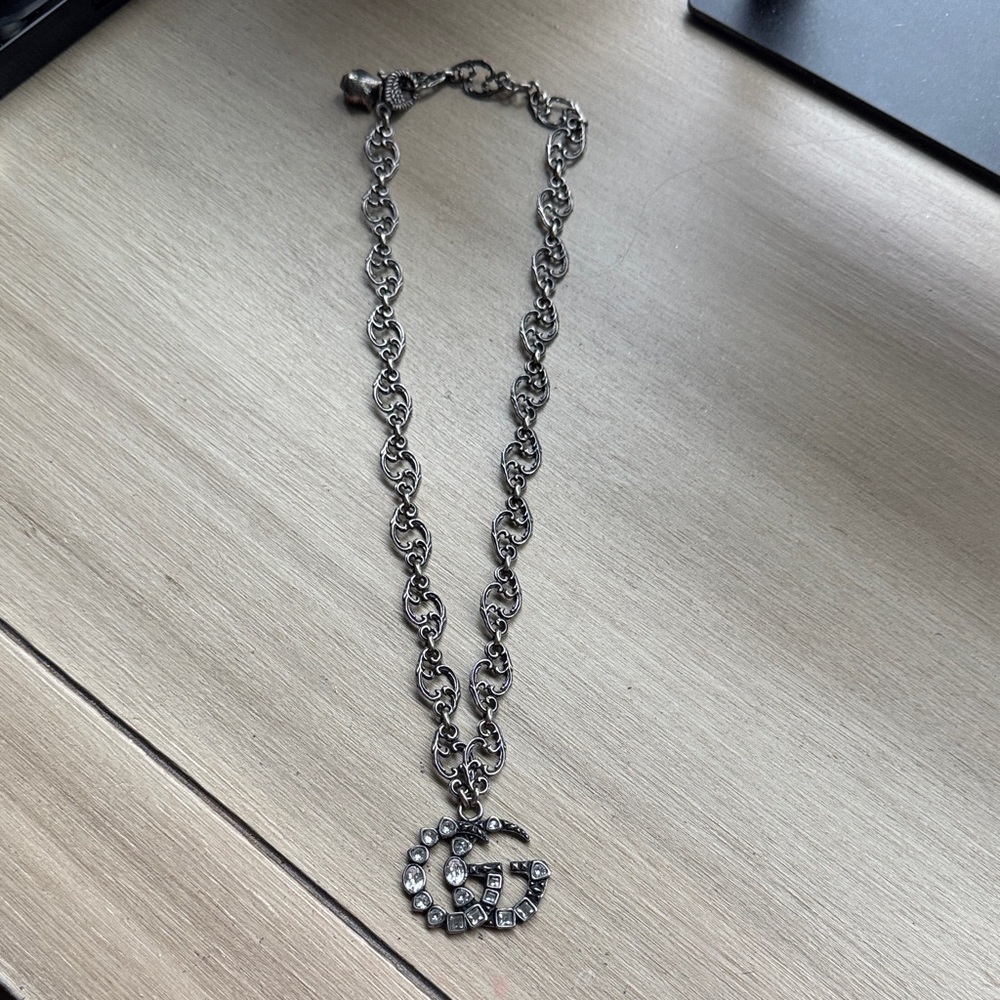 Gucci Marmont GG Pendant Necklace